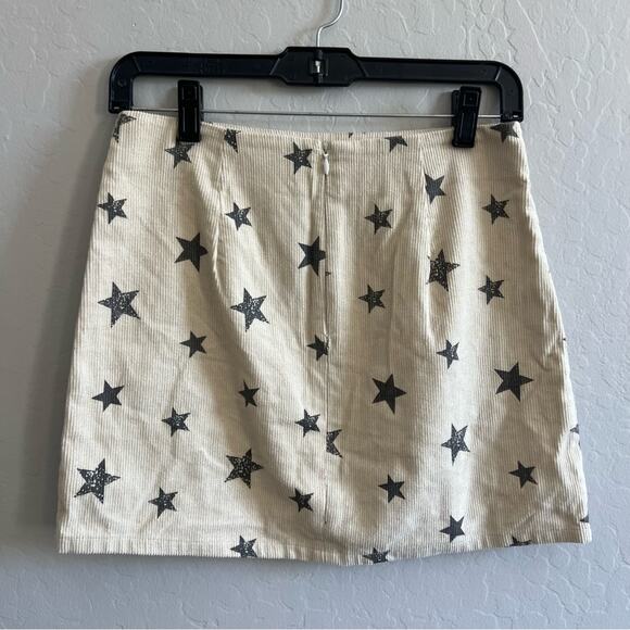 Altar’d State Corduroy Stars Skirt - Picture 2 of 3